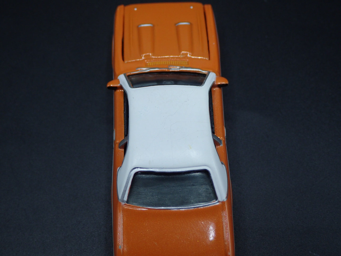 1971 71 DODGE DEMON ORANGE 1/64 SCALE COLLECTIBLE DIORAMA DIECAST MODEL CAR