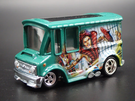RETRO BREAD DELIVERY TRUCK MOTU MASTERS 1:64 SCALE DIORAMA DIECAST MODEL CAR