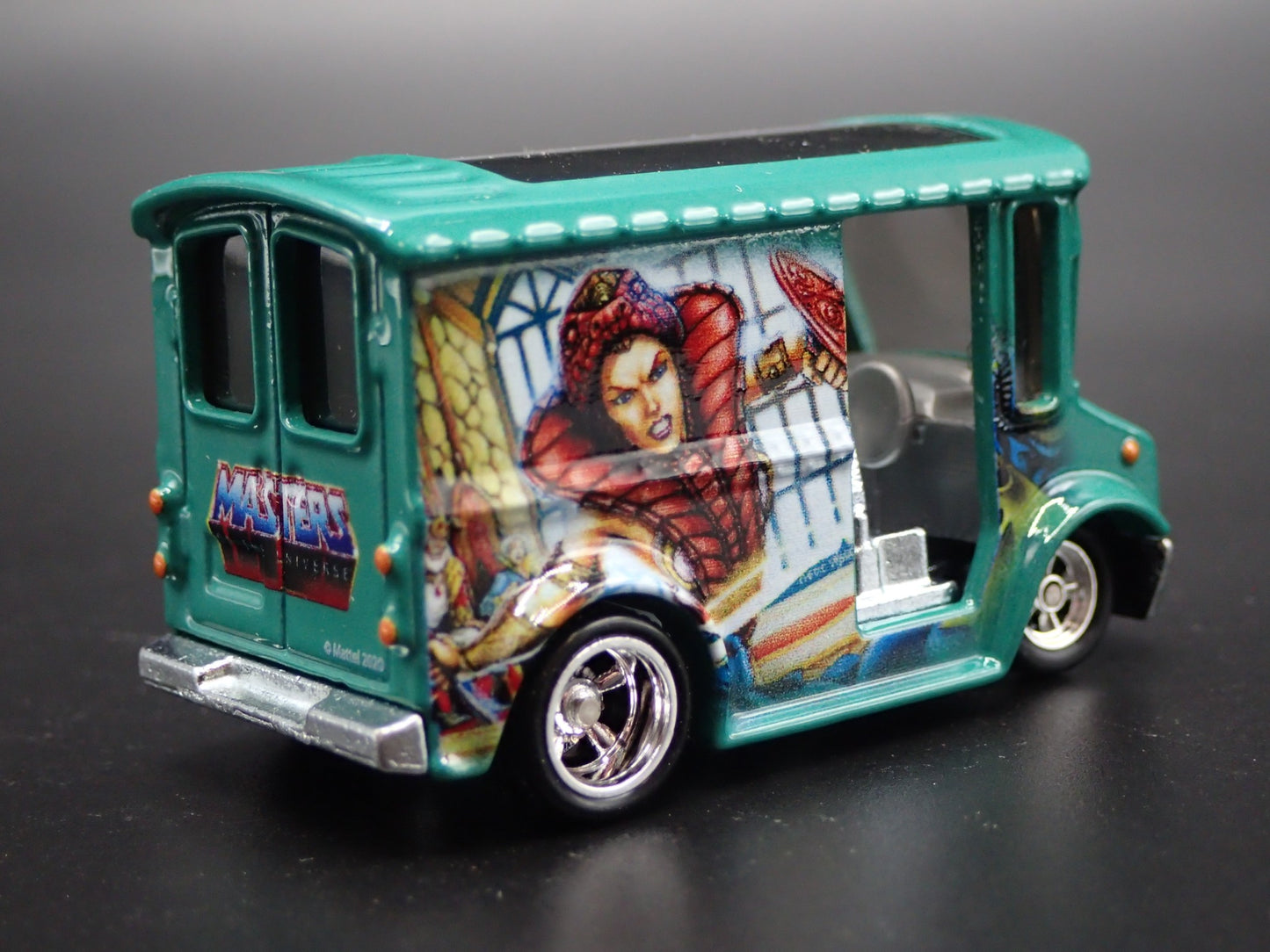 RETRO BREAD DELIVERY TRUCK MOTU MASTERS 1:64 SCALE DIORAMA DIECAST MODEL CAR