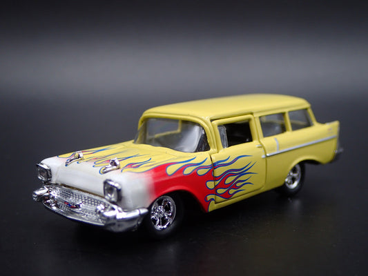 1957 57 CHEVY CHEVROLET 150 HANDYMAN STATION WAGON 1:64 SCALE DIECAST MODEL CAR