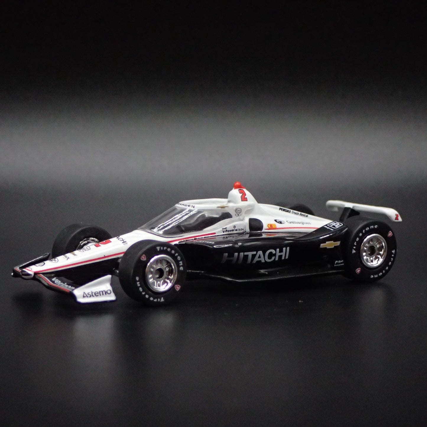 2024 24 INDY RACING CHEVY 2 JOSEF NEWGARDEN HITACHI 1:64 SCALE DIECAST MODEL CAR