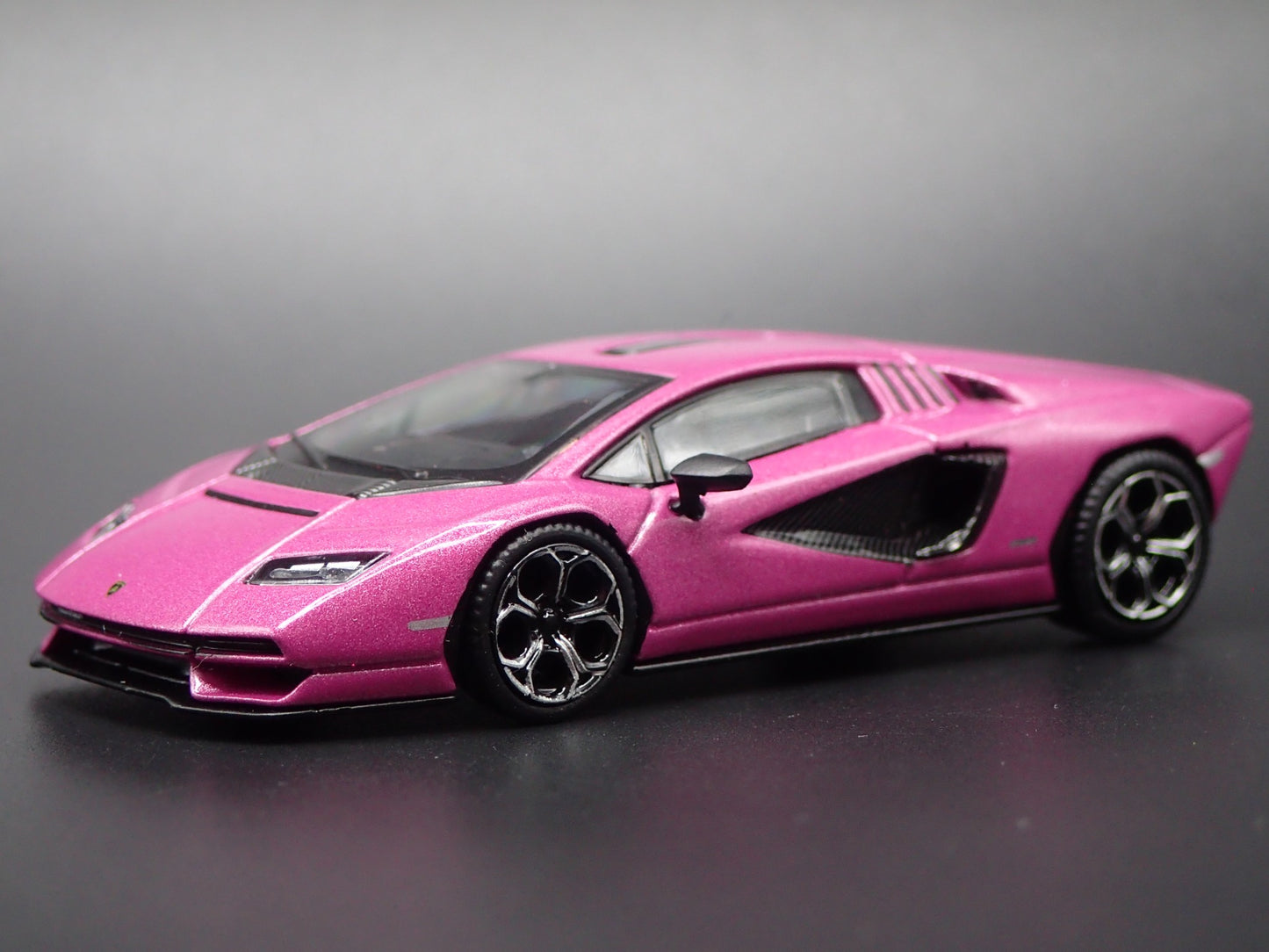 2021 21 LAMBORGHINI COUNTACH LPI 800-4 PURPLE 1:64 SCALE DIECAST MODEL CAR