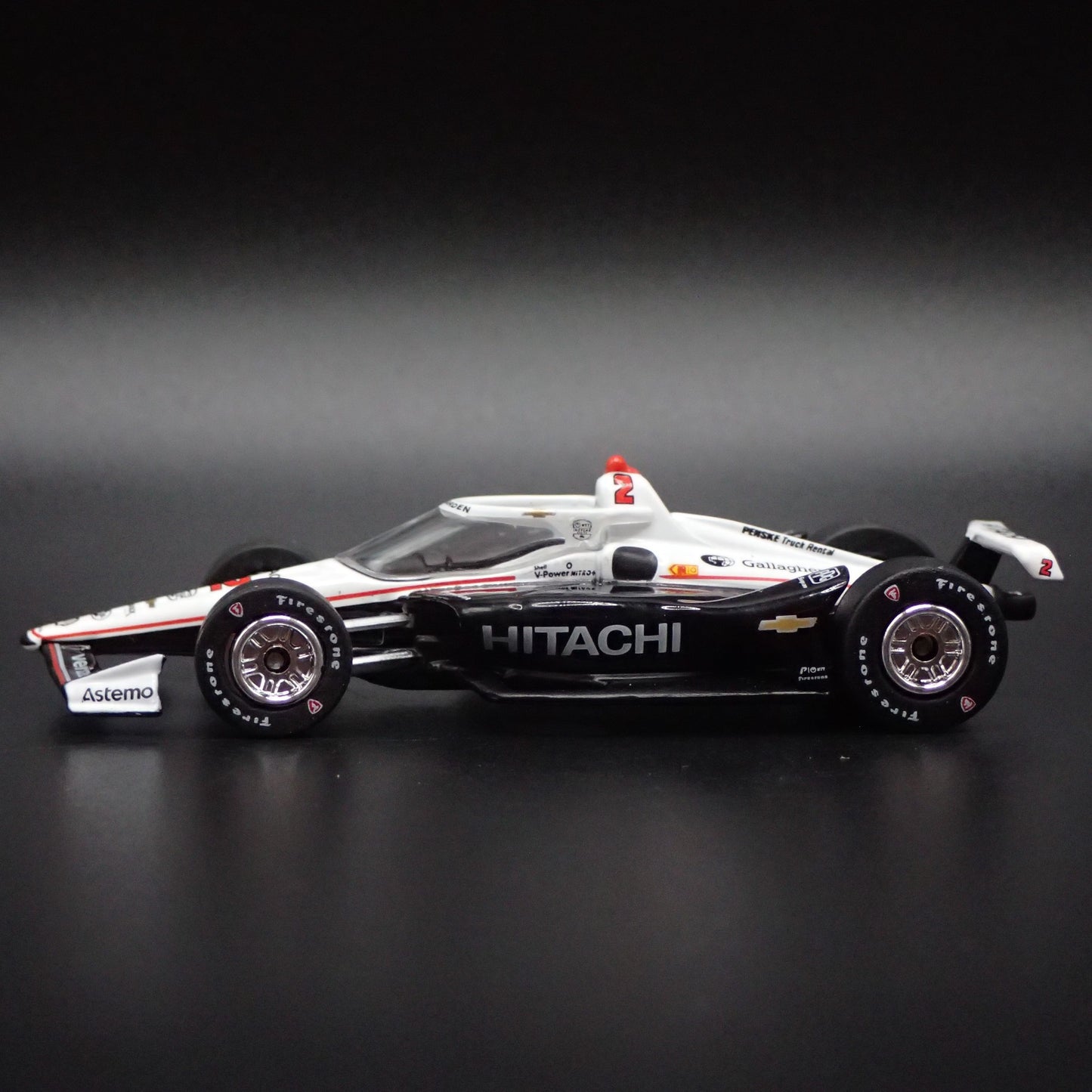 2024 24 INDY RACING CHEVY 2 JOSEF NEWGARDEN HITACHI 1:64 SCALE DIECAST MODEL CAR