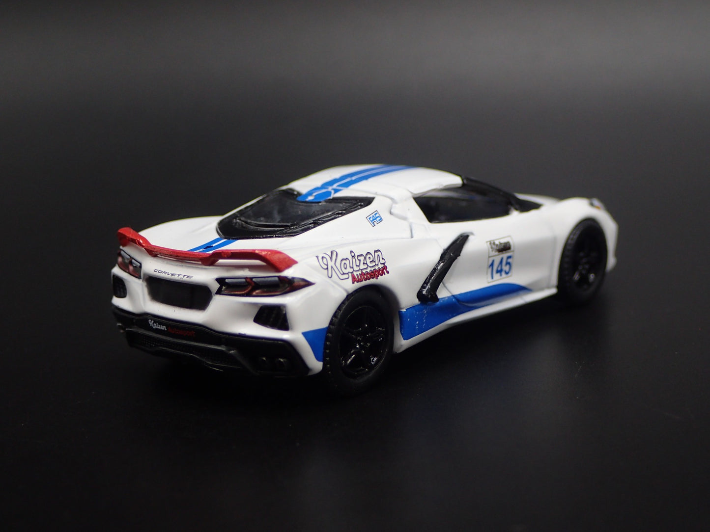 2020 20 CHEVY CORVETTE STINGRAY C8 KAIZEN AUTOSPORT 1:64 SCALE DIECAST MODEL CAR