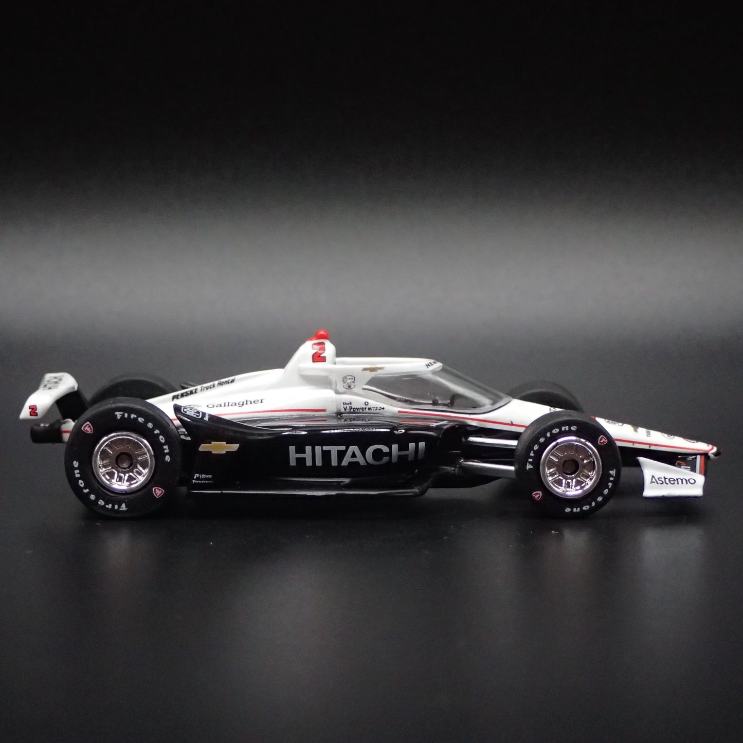2024 24 INDY RACING CHEVY 2 JOSEF NEWGARDEN HITACHI 1:64 SCALE DIECAST MODEL CAR