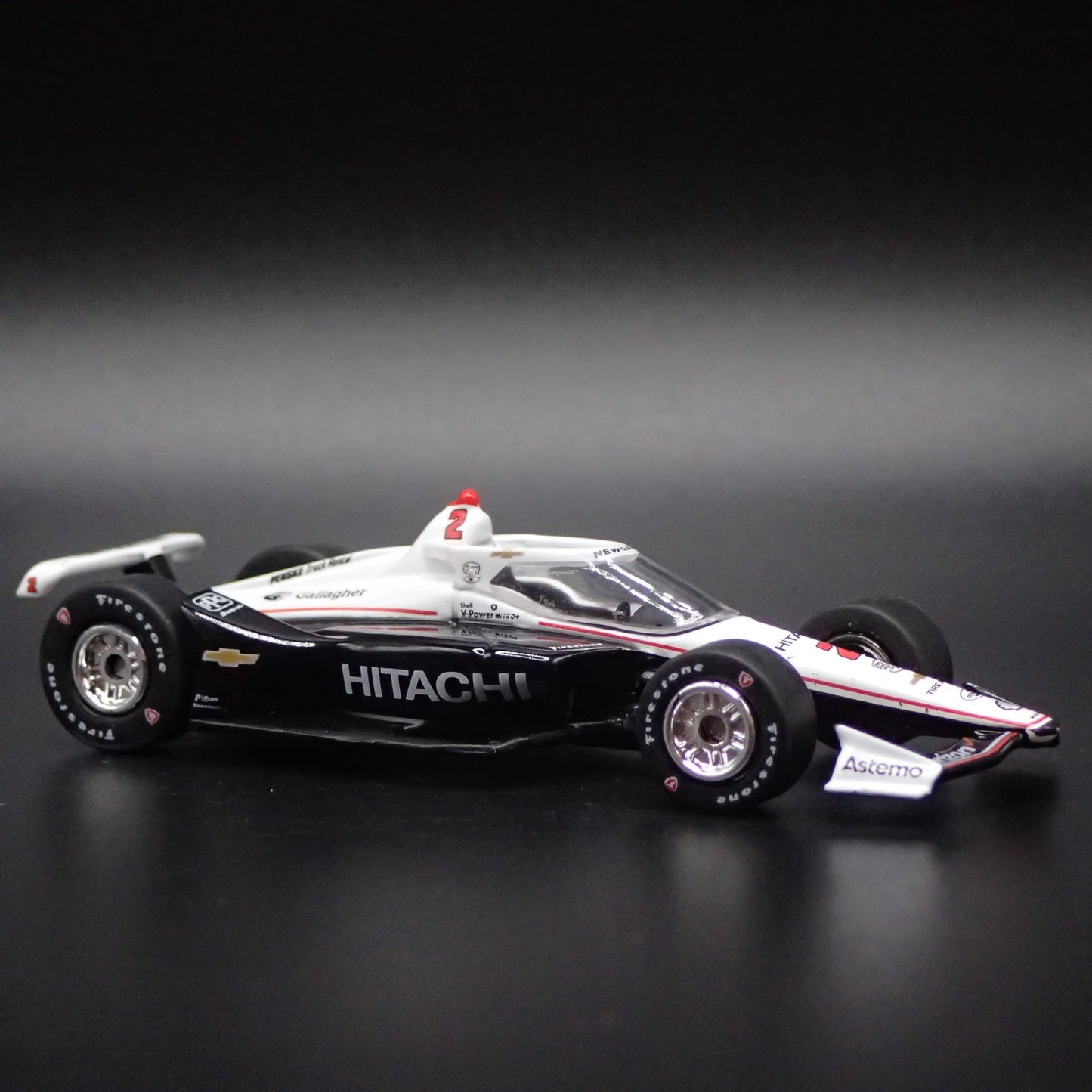 2024 24 INDY RACING CHEVY 2 JOSEF NEWGARDEN HITACHI 1:64 SCALE DIECAST MODEL CAR