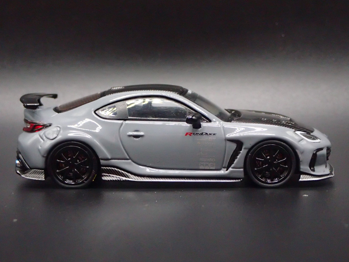 2021-2025 SUBARU BRZ GRAY RARE 1/64 SCALE COLLECTIBLE DIORAMA DIECAST MODEL CAR
