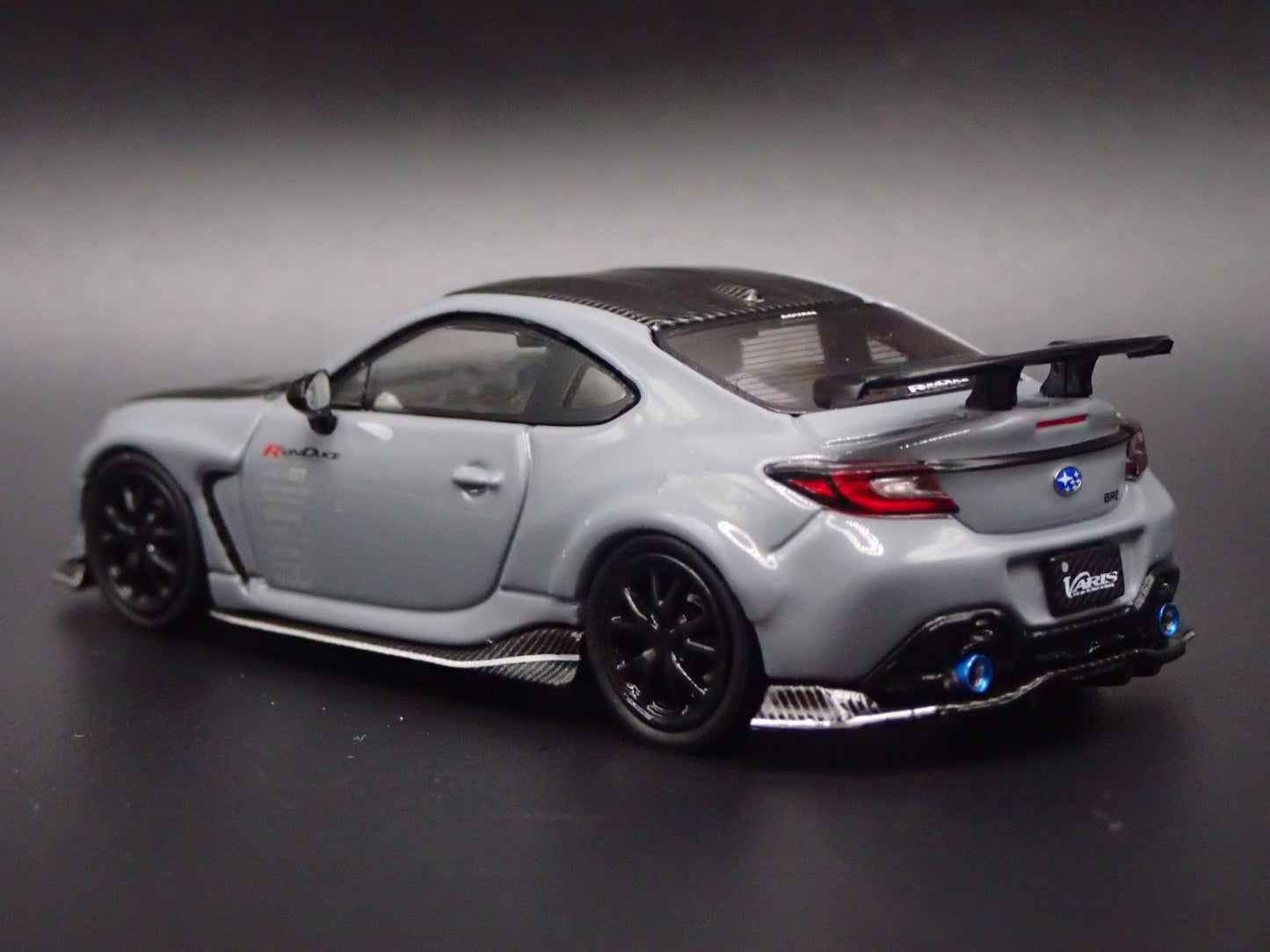 2021-2025 SUBARU BRZ GRAY RARE 1/64 SCALE COLLECTIBLE DIORAMA DIECAST MODEL CAR