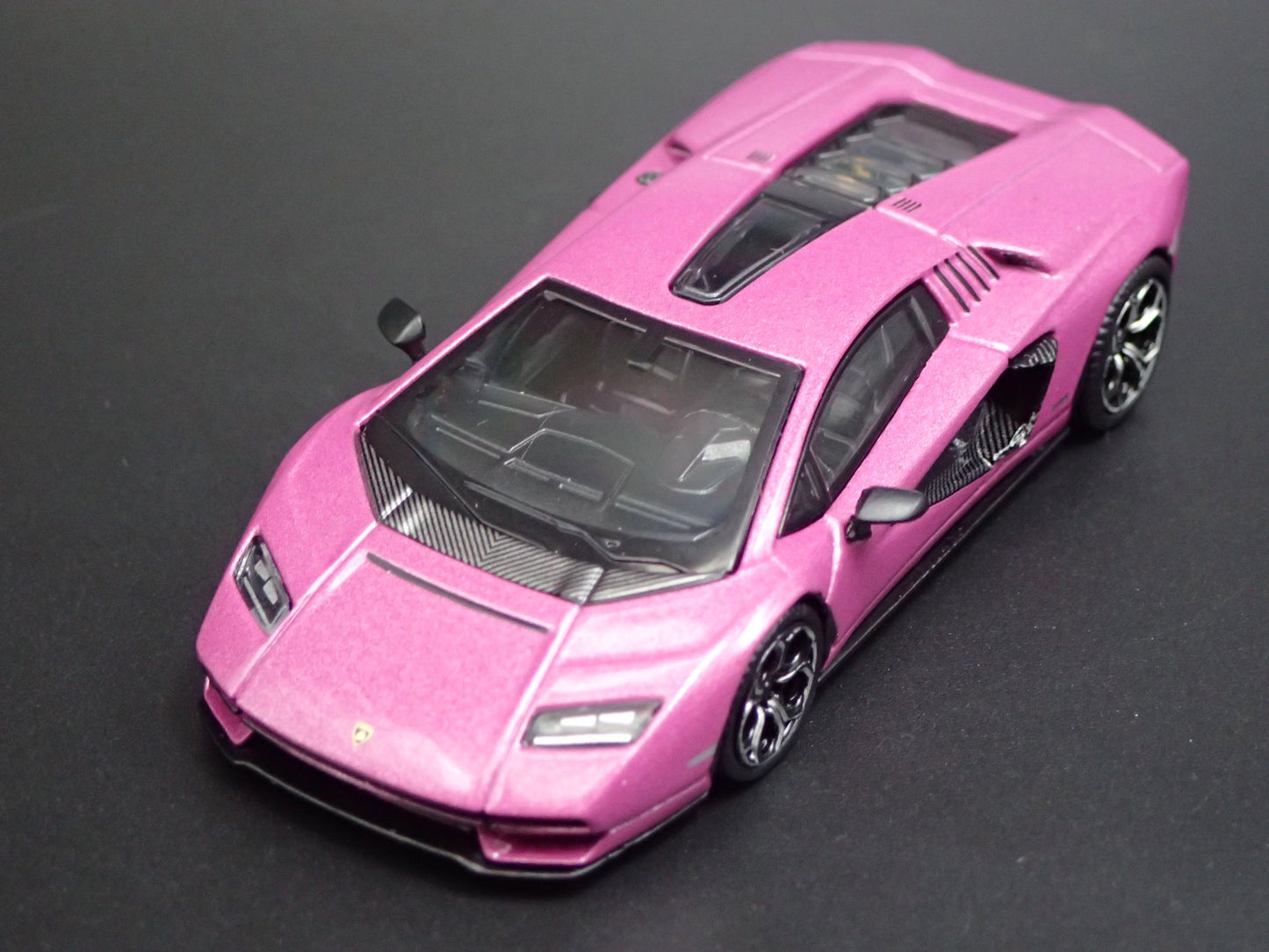 2021 21 LAMBORGHINI COUNTACH LPI 800-4 PURPLE 1:64 SCALE DIECAST MODEL CAR