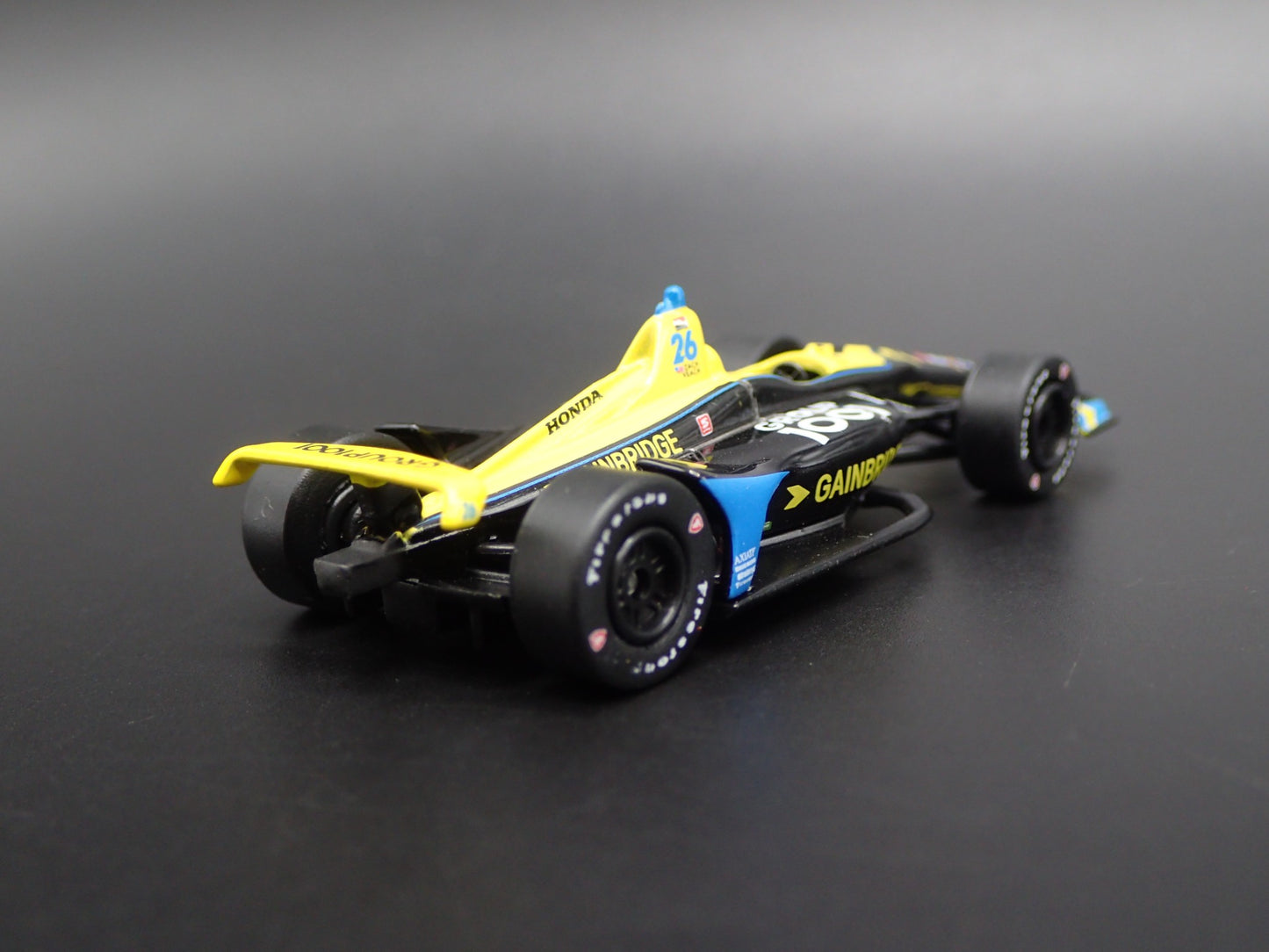 2019 INDY CAR RACING HONDA 26 ZACH VEACH GAINBRIDGE 1:64 SCALE DIECAST MODEL CAR
