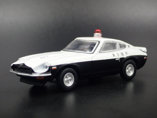 1970-1973 DATSUN 240Z JAPAN KOBAN POLICE 1:64 SCALE DIORAMA DIECAST MODEL CAR