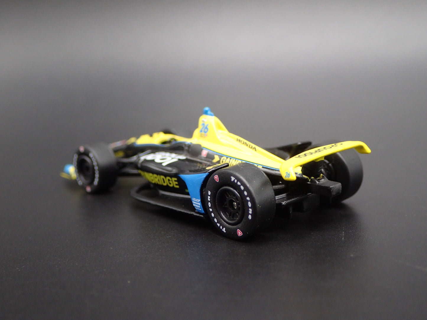 2019 INDY CAR RACING HONDA 26 ZACH VEACH GAINBRIDGE 1:64 SCALE DIECAST MODEL CAR
