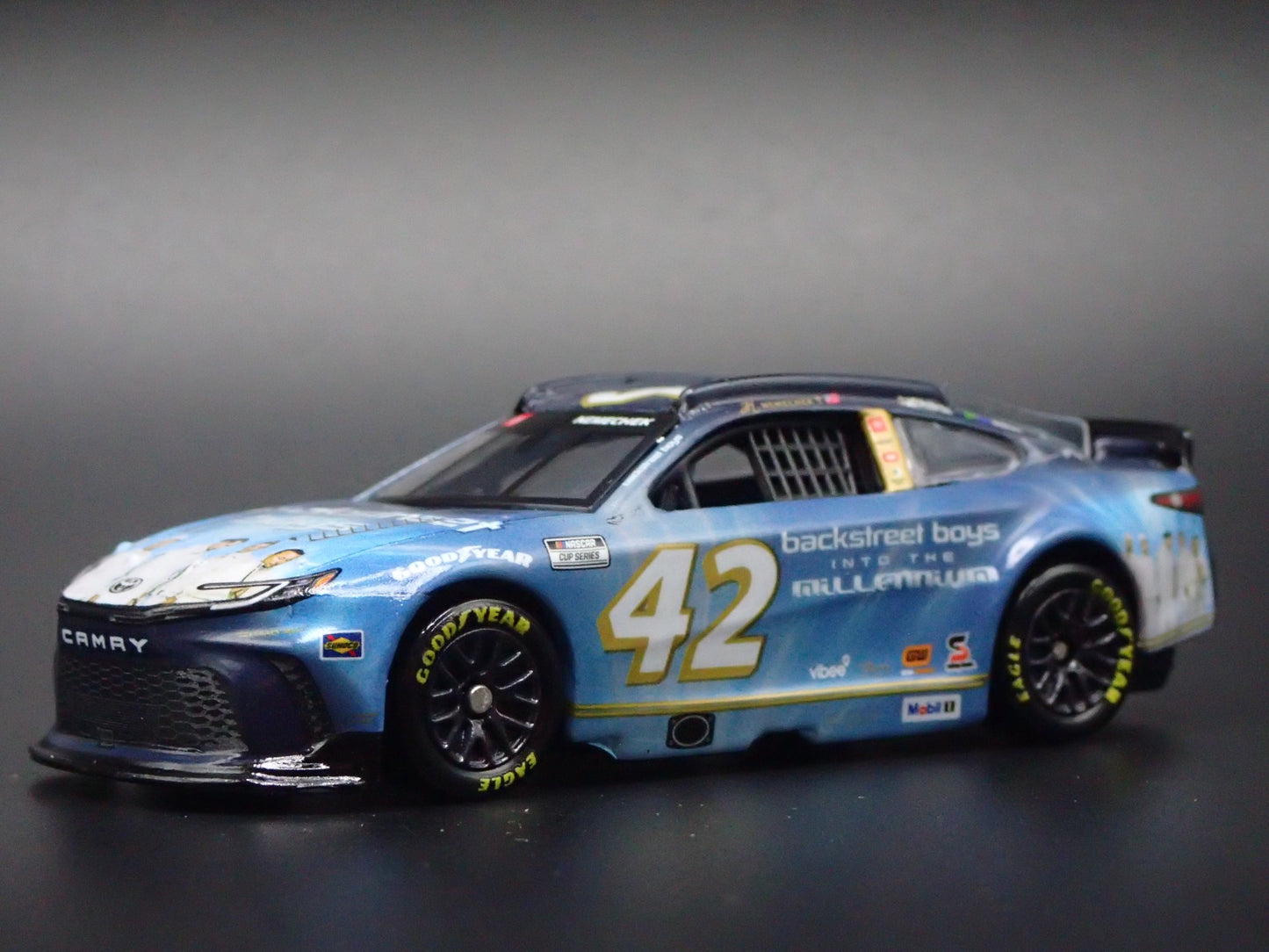 2025 TOYOTA CAMRY 42 JOHN HUNTER NEMECHEK BACKSTREET BOY NASCAR 1:64 DIECAST CAR
