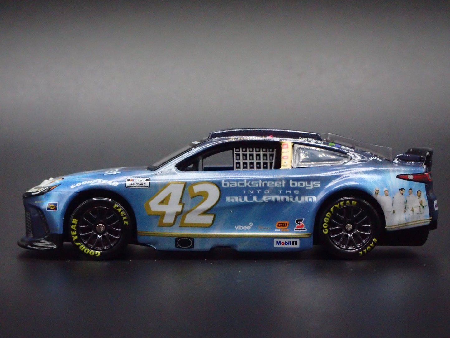 2025 TOYOTA CAMRY 42 JOHN HUNTER NEMECHEK BACKSTREET BOY NASCAR 1:64 DIECAST CAR