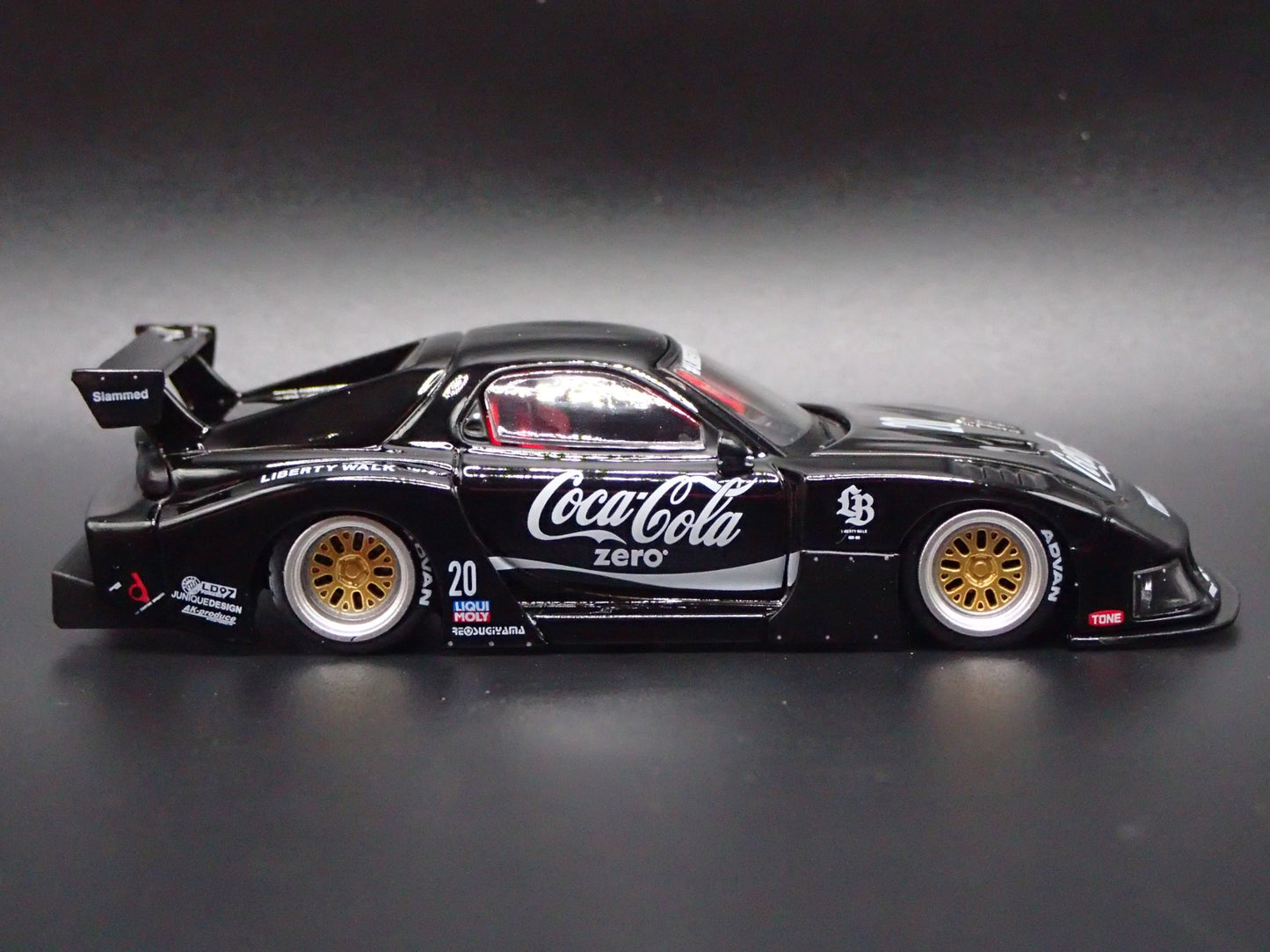 MAZDA RX7 FD3S LB-SUPER SILHOUETTE LIBERTY WALK JDM 1:64 SCALE DIECAST MODEL CAR