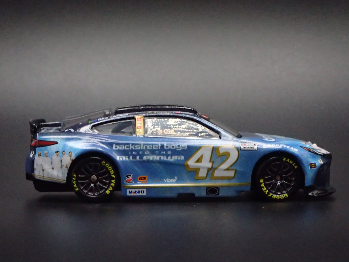 2025 TOYOTA CAMRY 42 JOHN HUNTER NEMECHEK BACKSTREET BOY NASCAR 1:64 DIECAST CAR