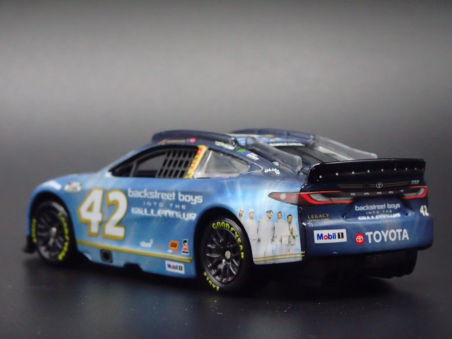 2025 TOYOTA CAMRY 42 JOHN HUNTER NEMECHEK BACKSTREET BOY NASCAR 1:64 DIECAST CAR