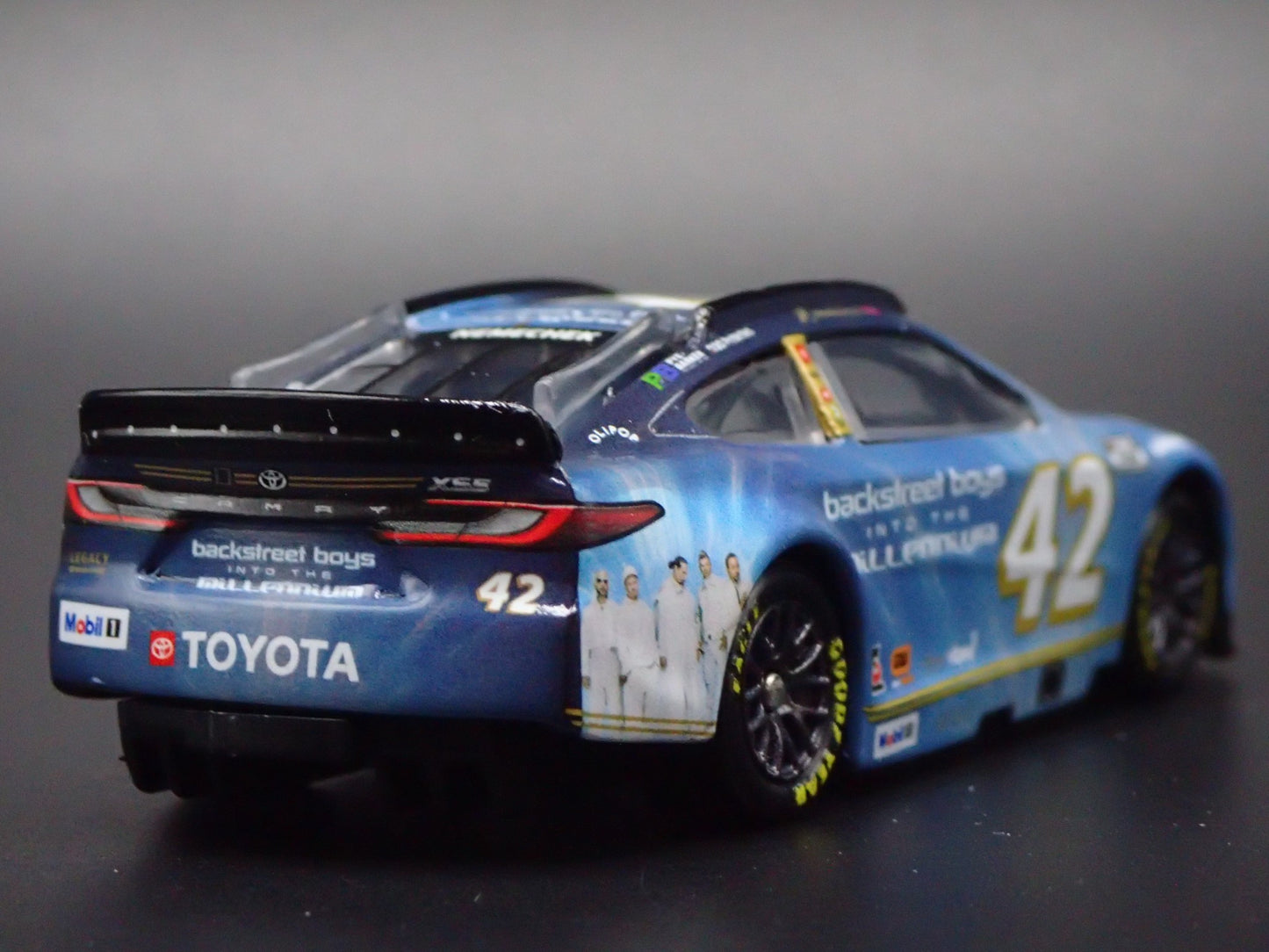 2025 TOYOTA CAMRY 42 JOHN HUNTER NEMECHEK BACKSTREET BOY NASCAR 1:64 DIECAST CAR
