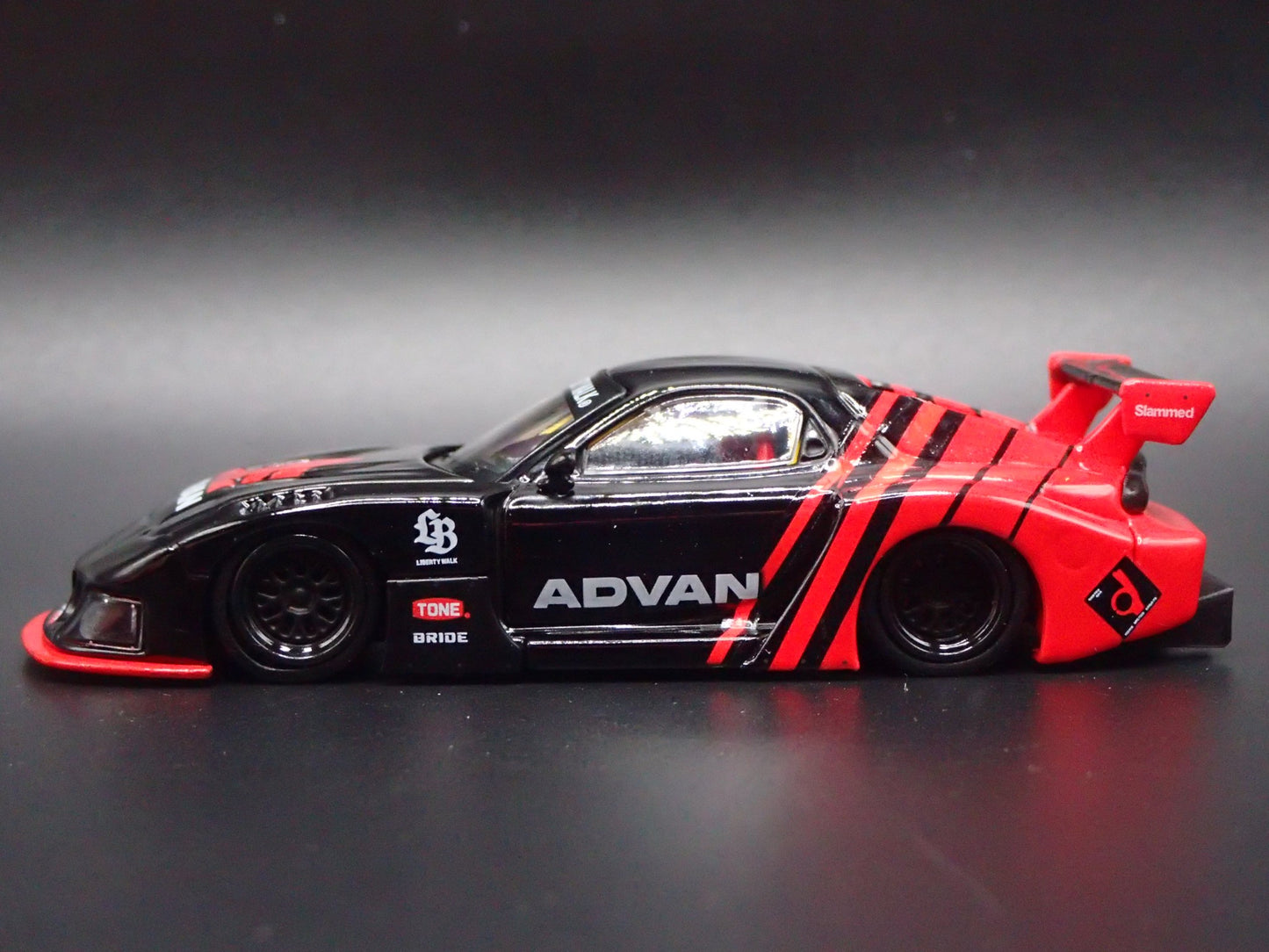 MAZDA RX7 FD3S LB-SUPER SILHOUETTE LIBERTY WALK JDM 1:64 SCALE DIECAST MODEL CAR