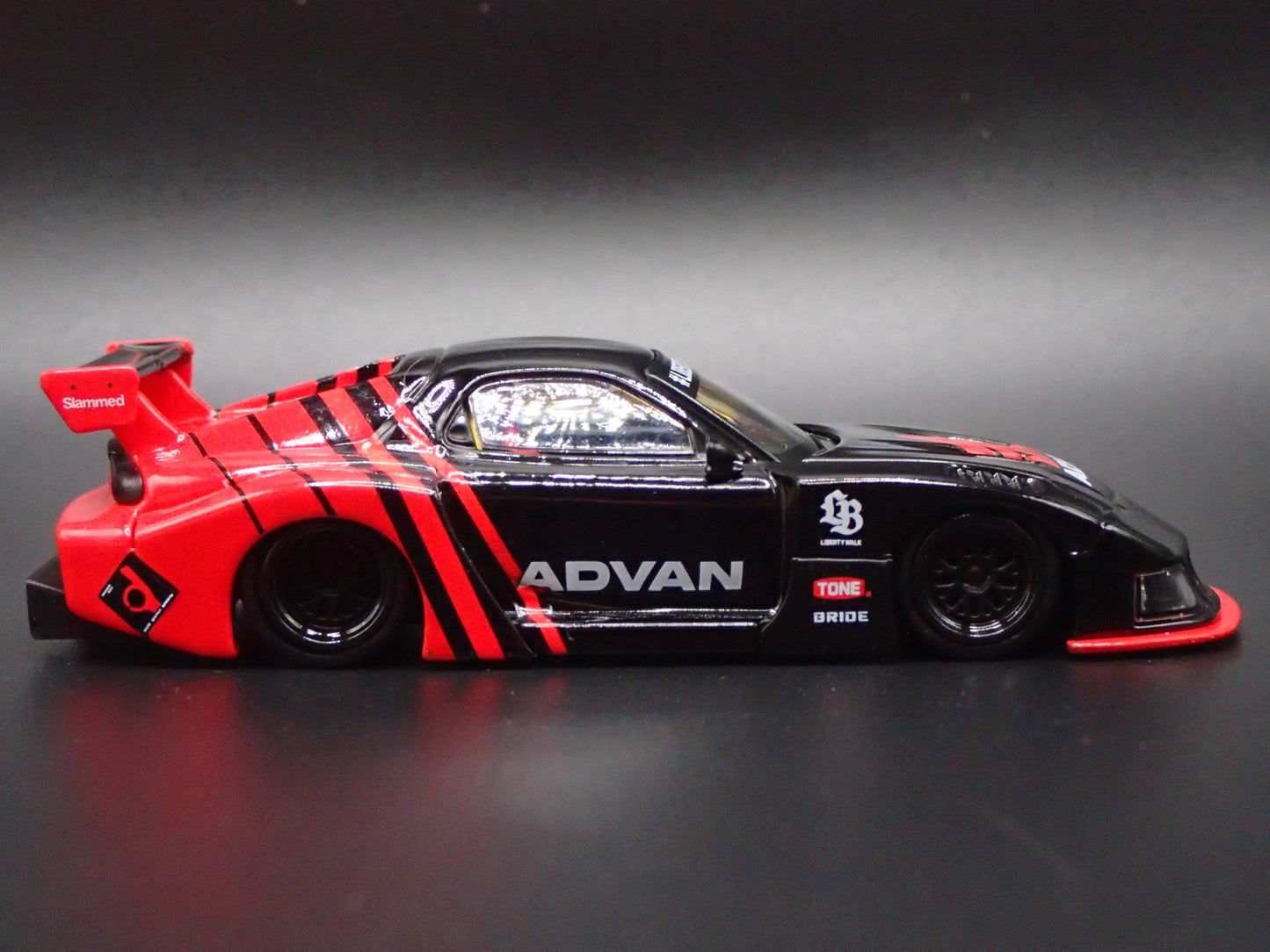 MAZDA RX7 FD3S LB-SUPER SILHOUETTE LIBERTY WALK JDM 1:64 SCALE DIECAST MODEL CAR