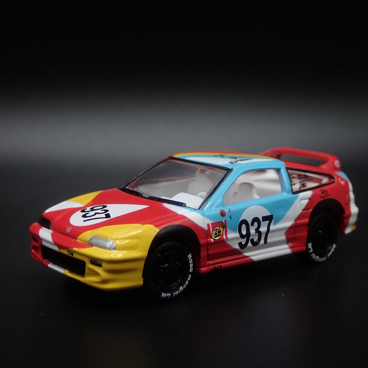 1984-1991 HONDA CRX HATCHBACK 1:64 SCALE COLLECTIBLE DIORAMA DIECAST MODEL CAR