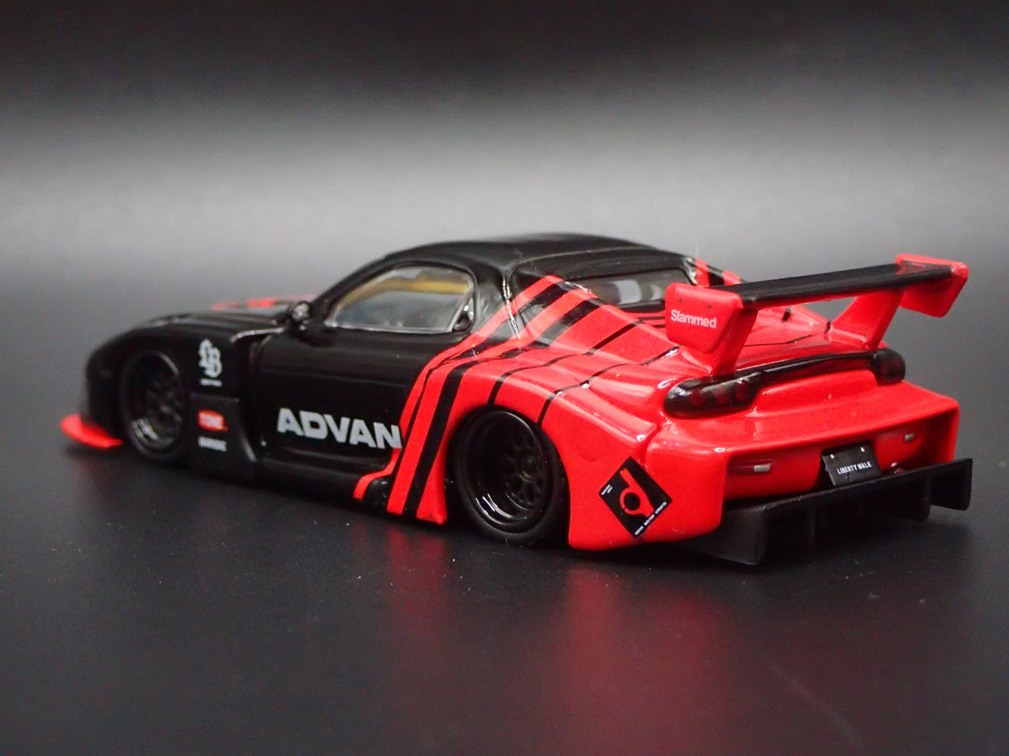 MAZDA RX7 FD3S LB-SUPER SILHOUETTE LIBERTY WALK JDM 1:64 SCALE DIECAST MODEL CAR