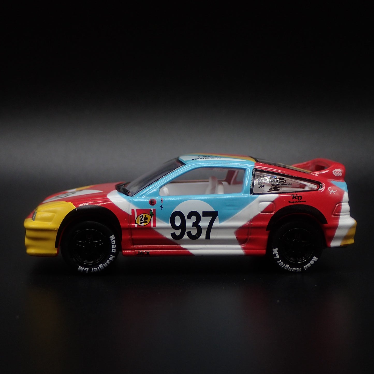 1984-1991 HONDA CRX HATCHBACK 1:64 SCALE COLLECTIBLE DIORAMA DIECAST MODEL CAR