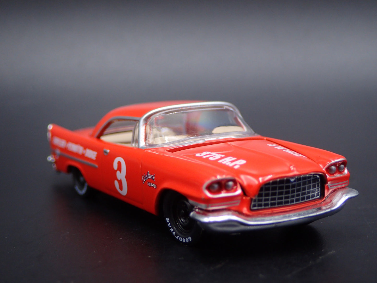 1957 57 CHRYSLER 300C EDELBROCK 1:64 SCALE COLLECTIBLE DIORAMA DIECAST MODEL CAR