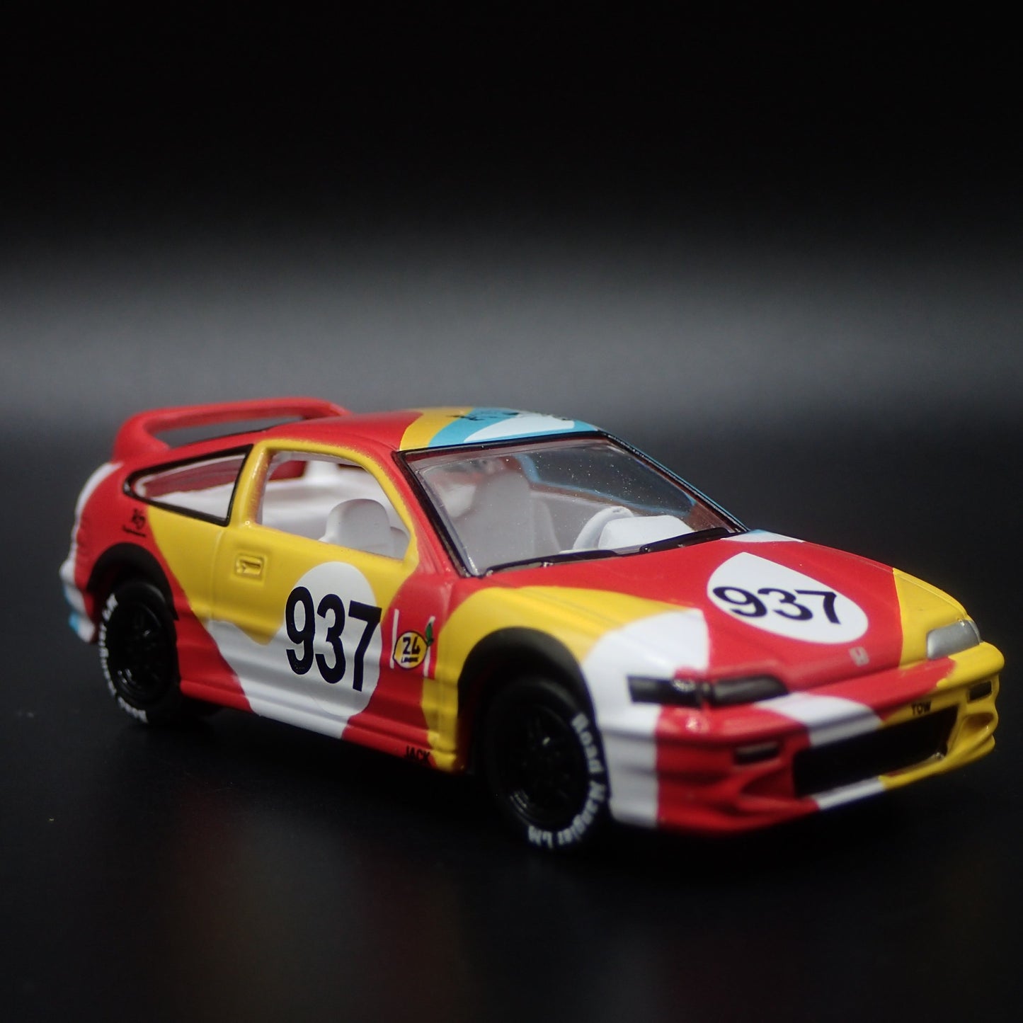 1984-1991 HONDA CRX HATCHBACK 1:64 SCALE COLLECTIBLE DIORAMA DIECAST MODEL CAR