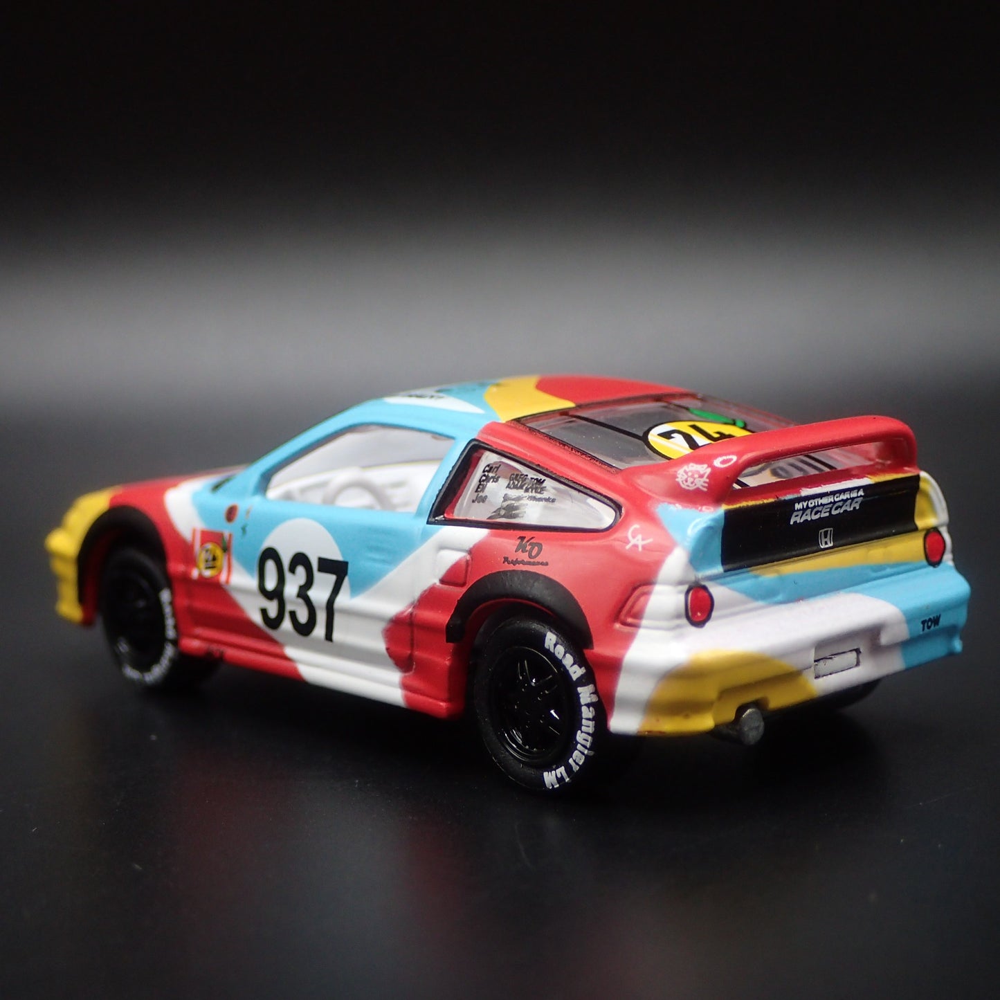 1984-1991 HONDA CRX HATCHBACK 1:64 SCALE COLLECTIBLE DIORAMA DIECAST MODEL CAR