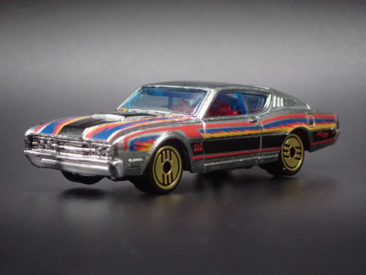 1969 69 MERCURY CYCLONE 428 SILVER RARE 1:64 SCALE COLLECTIBLE DIECAST MODEL CAR