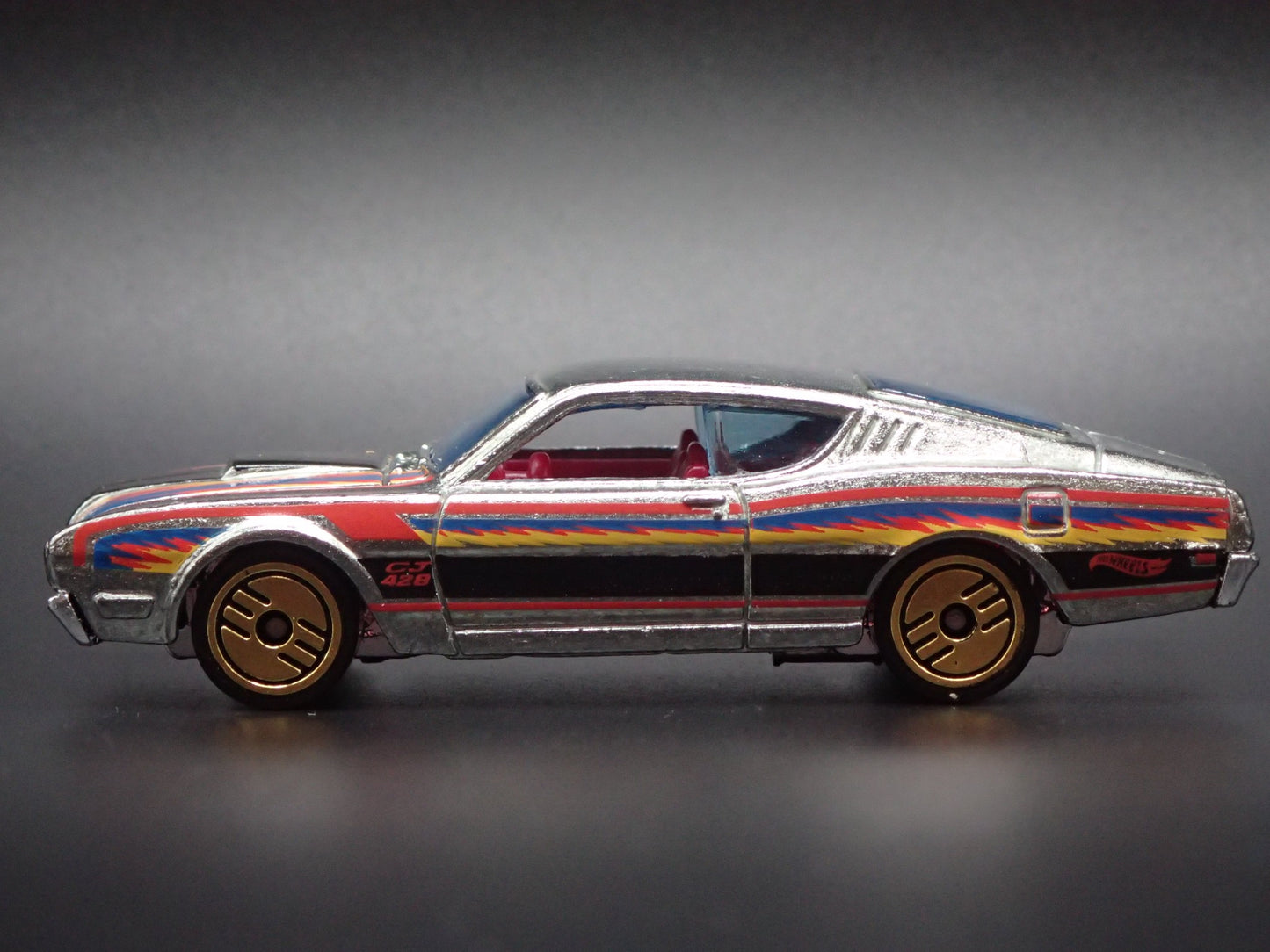 1969 69 MERCURY CYCLONE 428 SILVER RARE 1:64 SCALE COLLECTIBLE DIECAST MODEL CAR