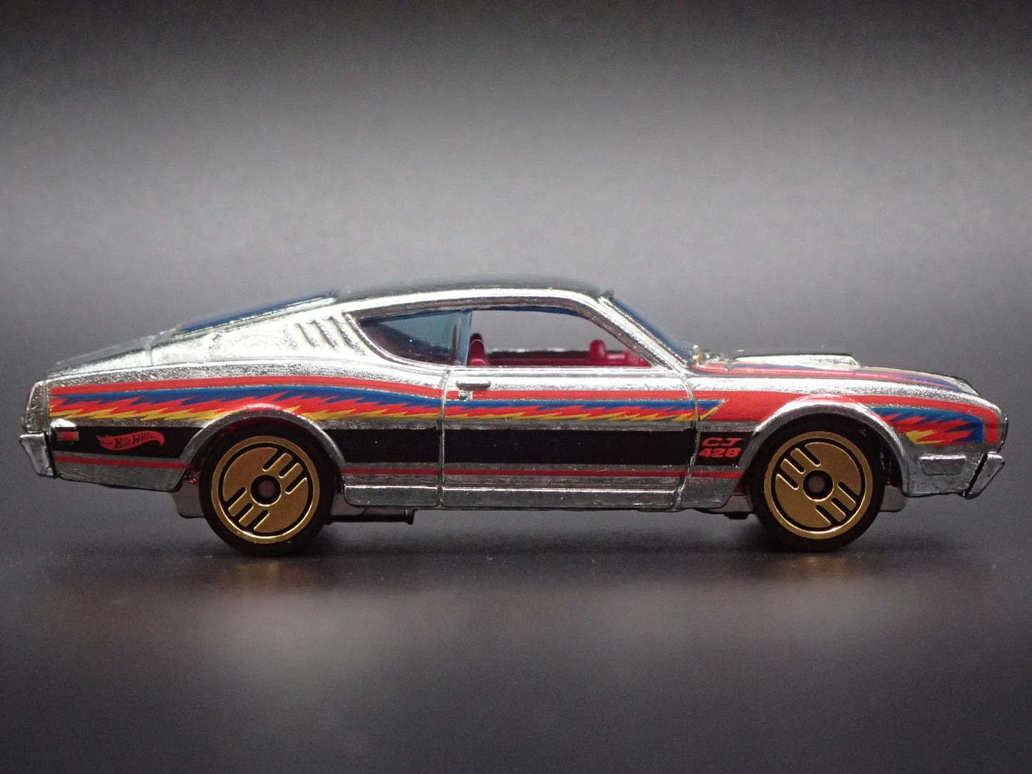 1969 69 MERCURY CYCLONE 428 SILVER RARE 1:64 SCALE COLLECTIBLE DIECAST MODEL CAR