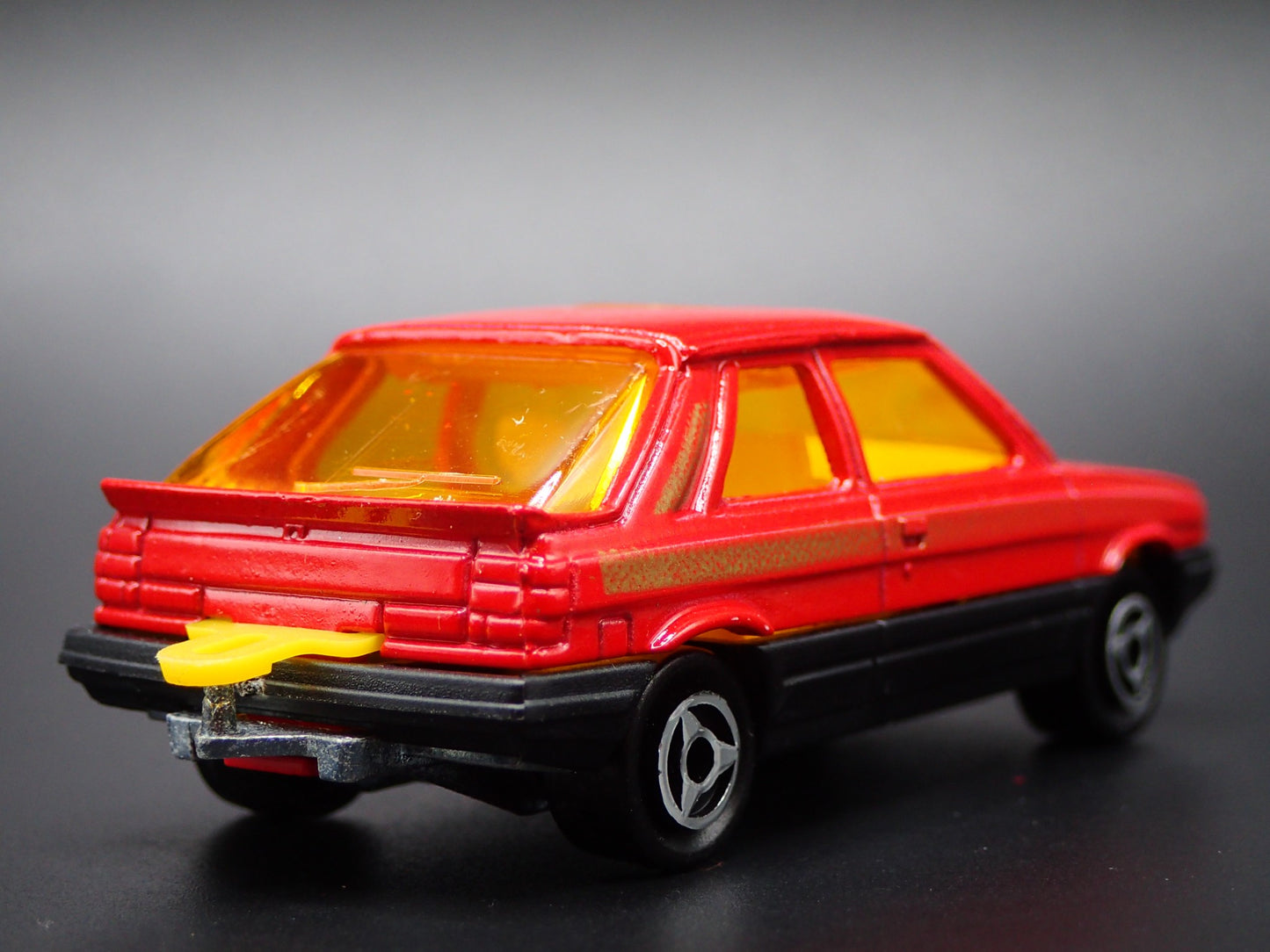 1984-1996 RENAULT 5 ENCORE RED 1:64 SCALE COLLECTIBLE DIORAMA DIECAST MODEL CAR