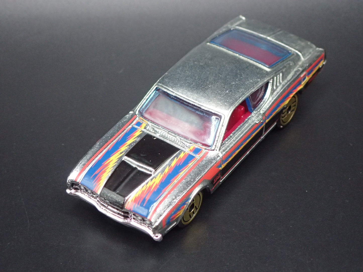 1969 69 MERCURY CYCLONE 428 SILVER RARE 1:64 SCALE COLLECTIBLE DIECAST MODEL CAR