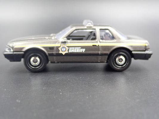 1993 FORD MUSTANG LX SSP BOONE COUNTY SHERIFF FOX BODY 1:64 SCALE DIECAST MODEL
