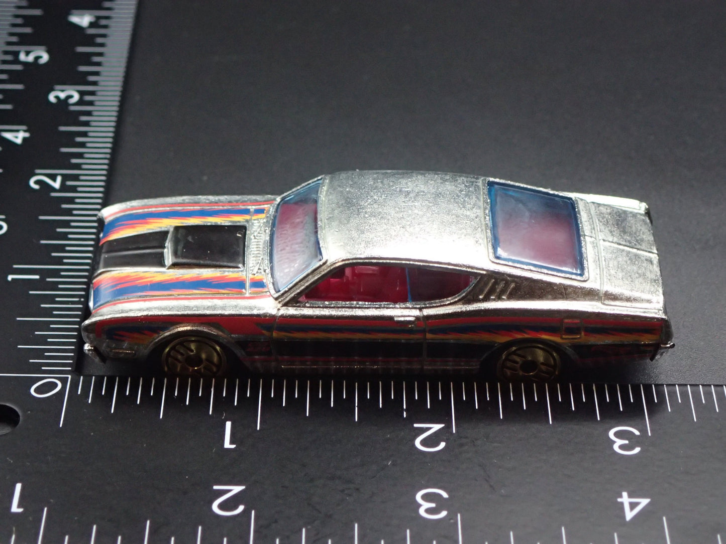 1969 69 MERCURY CYCLONE 428 SILVER RARE 1:64 SCALE COLLECTIBLE DIECAST MODEL CAR