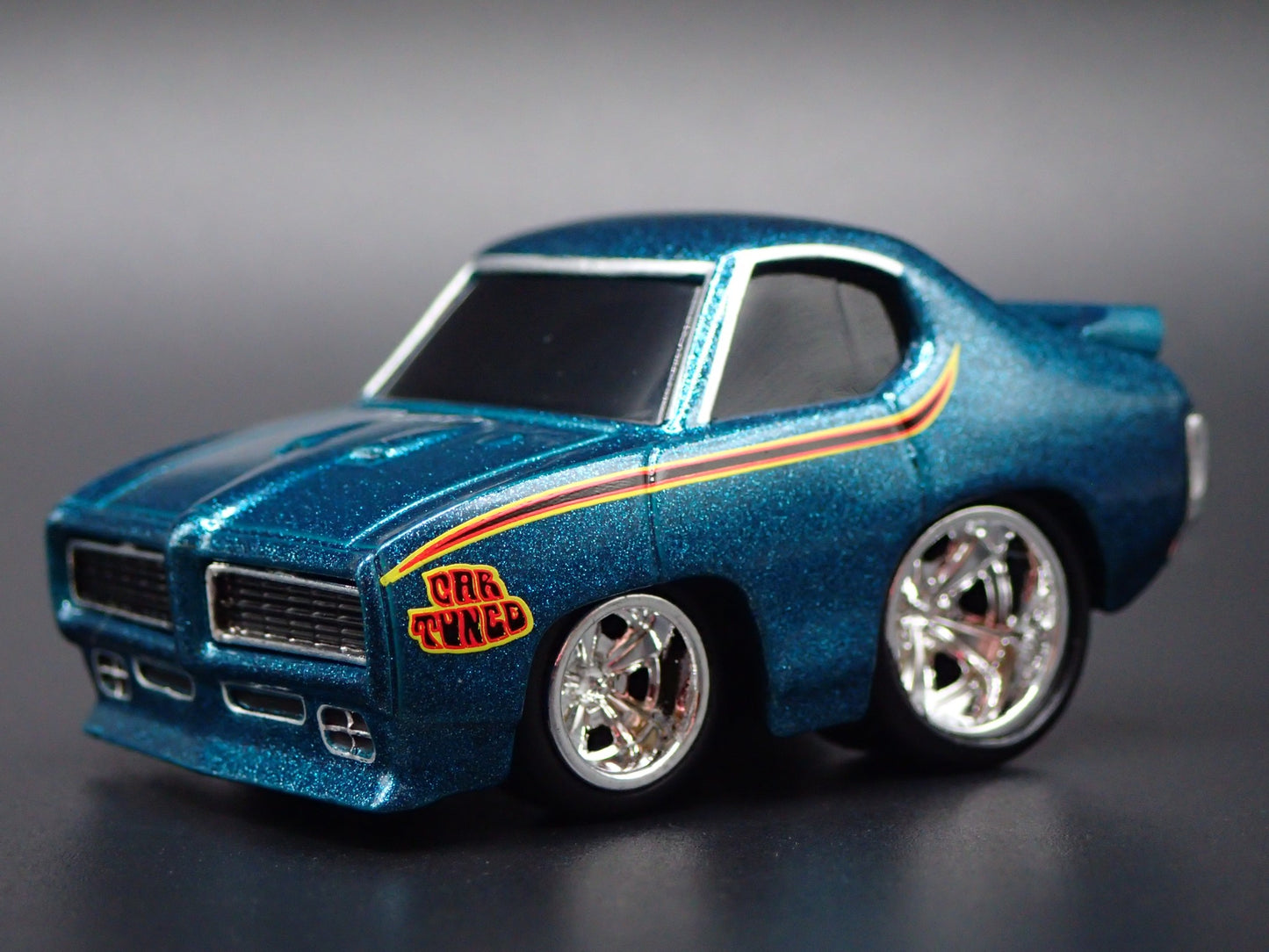 1969 69 PONTIAC GTO JUDGE CAR TUNED RARE 1:64 SCALE DIORAMA DIECAST MODEL CAR