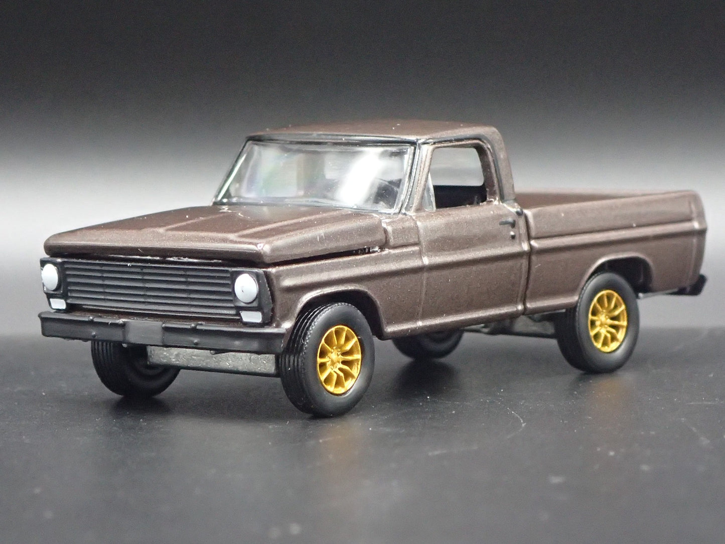 1970 70 FORD F100 SHORT BED PICKUP TRUCK 1:64 SCALE DIORAMA DIECAST MODEL CAR