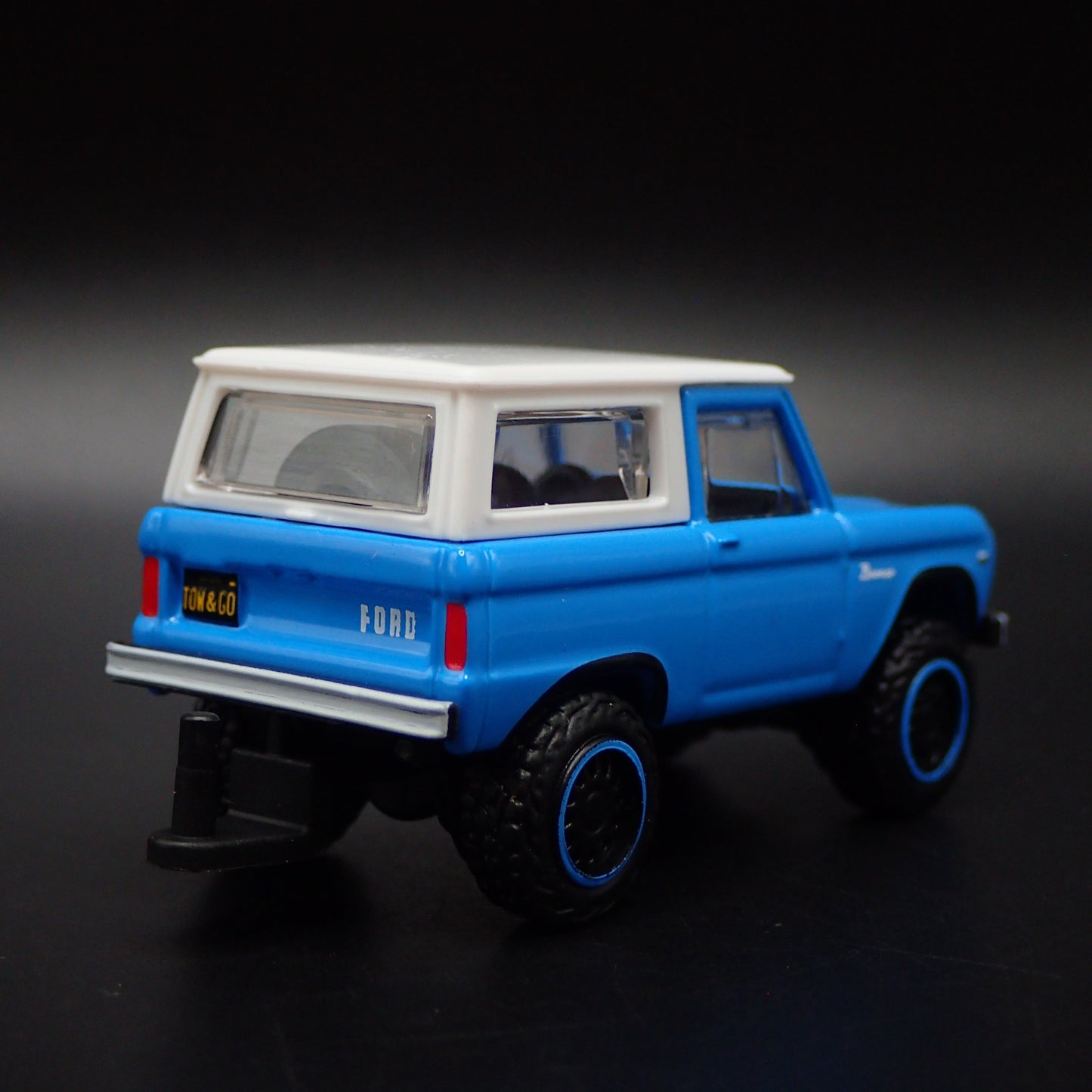 1966 66 FORD BRONCO W/ HITCH 1:64 SCALE COLLECTIBLE DIORAMA DIECAST MODEL CAR