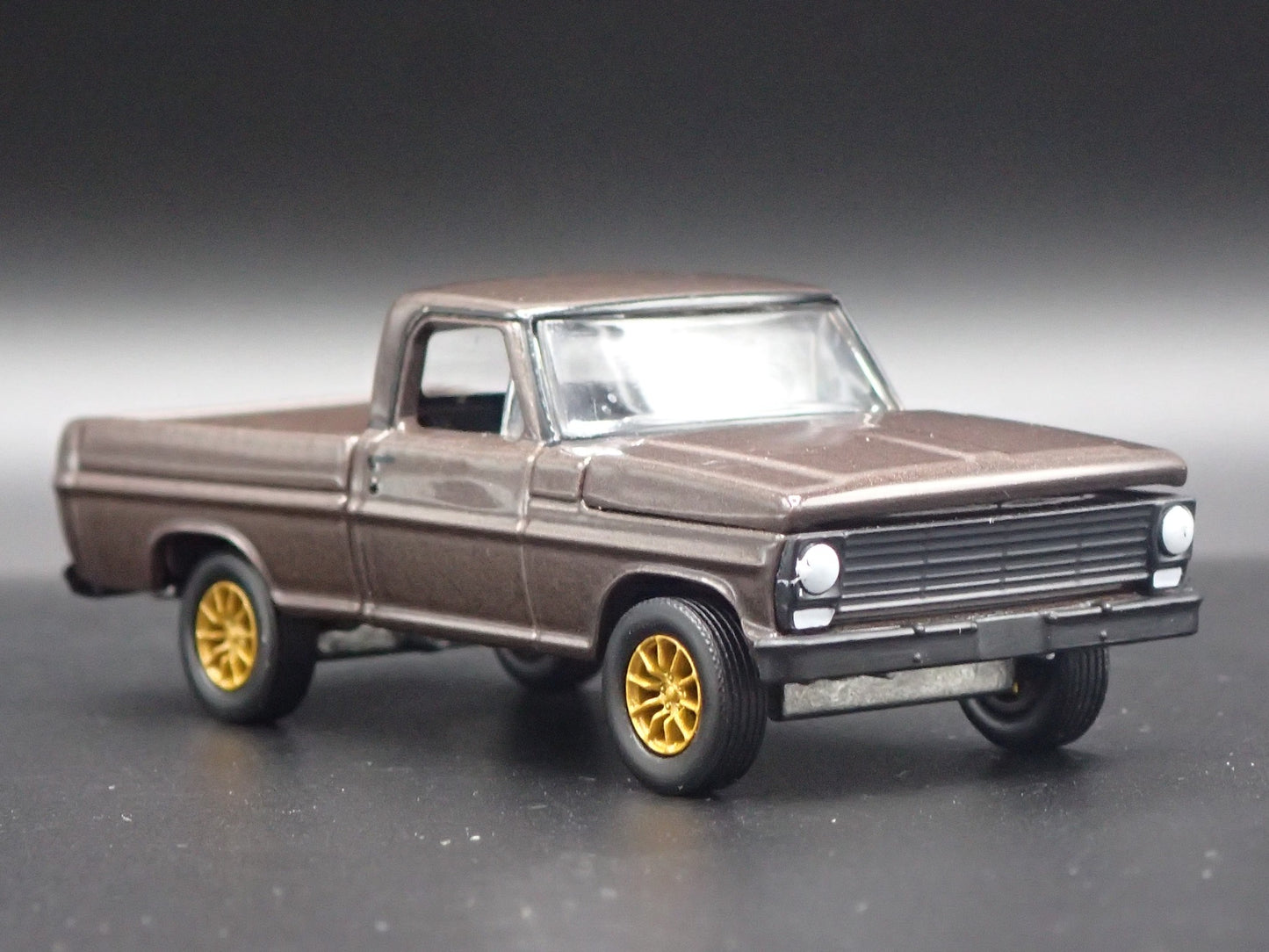 1970 70 FORD F100 SHORT BED PICKUP TRUCK 1:64 SCALE DIORAMA DIECAST MODEL CAR