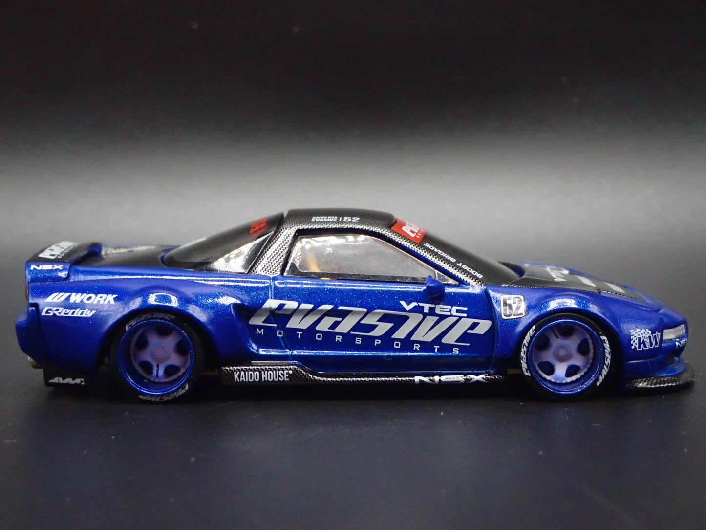 HONDA NSX KAIDO HOUSE VTEC EVASIVE RACING V2 1:64 SCALE DIECAST MODEL CAR