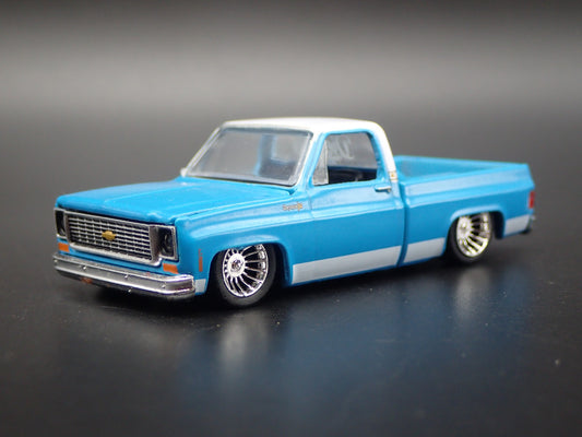 1973 73 CHEVY CHEVROLET CHEYENNE SQUARE BODY TRUCK 1/64 SCALE DIECAST MODEL CAR