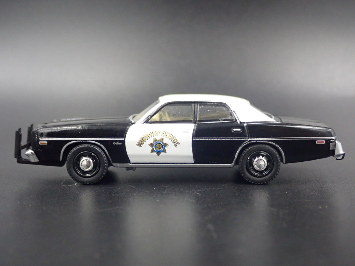 1978 78 DODGE MONACO CHP CALIFORNIA HIGHWAY POLICE CAR 1/64 SCALE DIECAST MODEL-Burning Rubber Toy Company