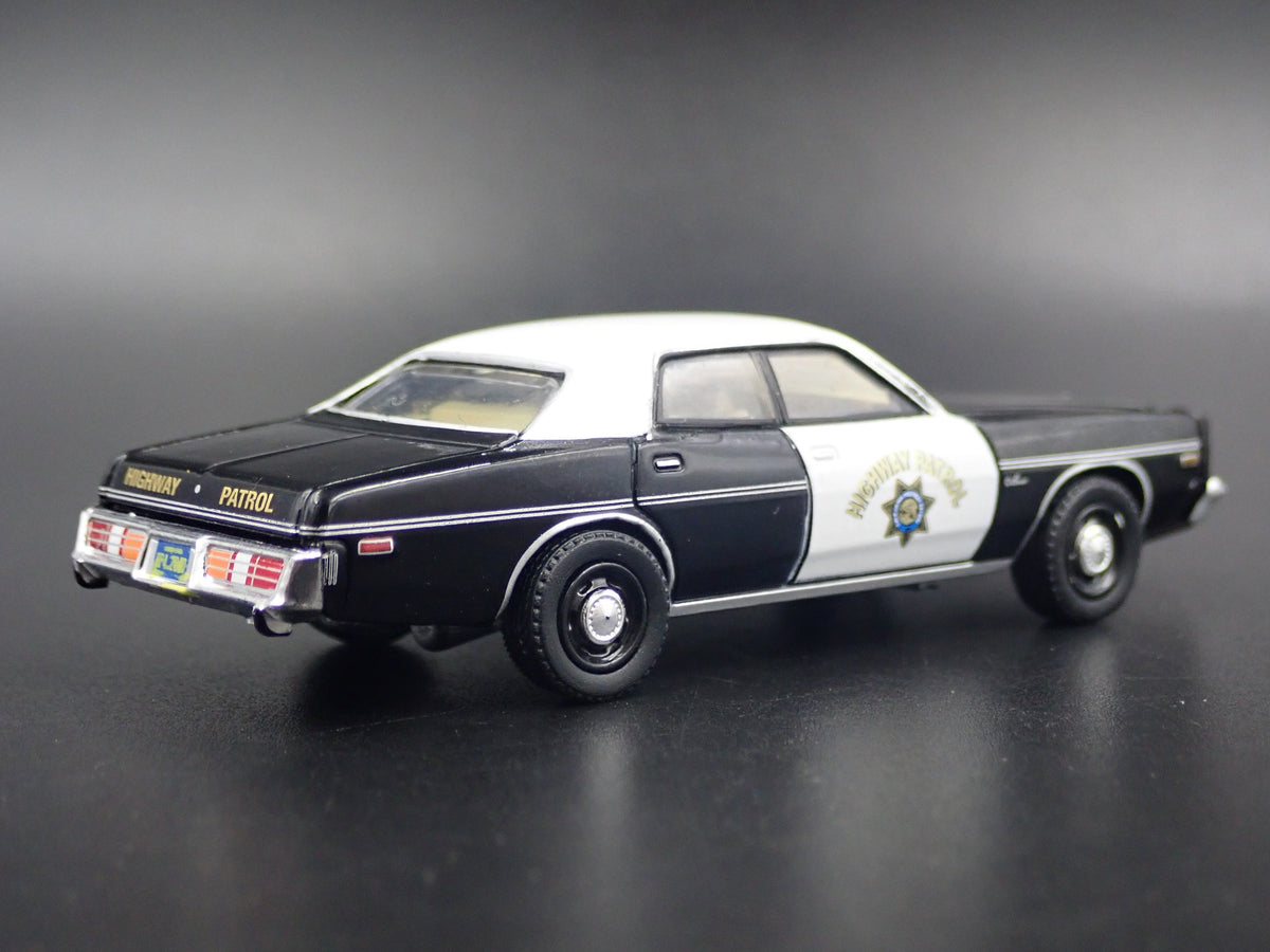 1978 78 DODGE MONACO CHP CALIFORNIA HIGHWAY POLICE CAR 1/64 SCALE DIECAST MODEL-Burning Rubber Toy Company