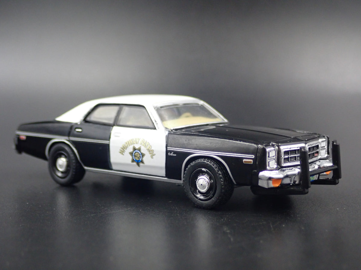 1978 78 DODGE MONACO CHP CALIFORNIA HIGHWAY POLICE CAR 1/64 SCALE DIECAST MODEL-Burning Rubber Toy Company