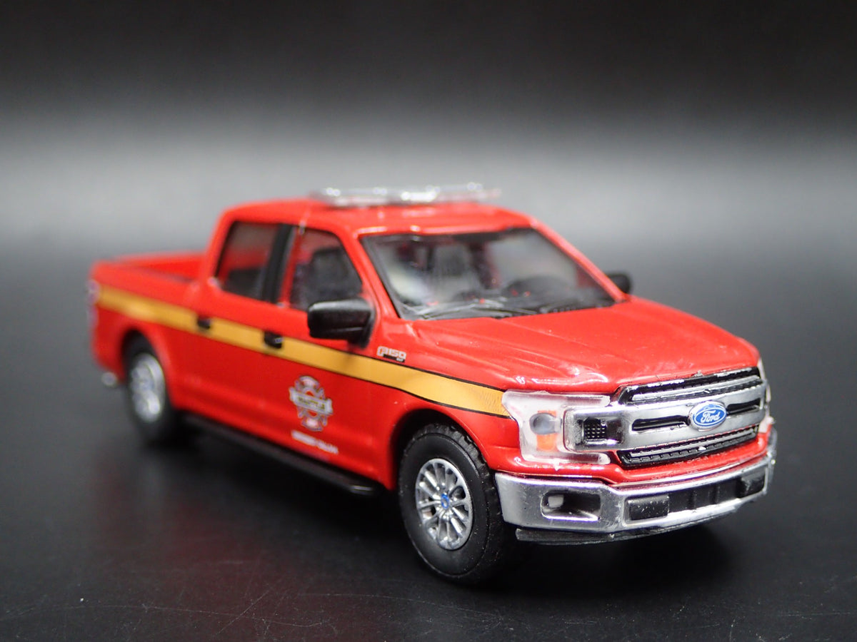2018 18 FORD F150 PICKUP TRUCK SEATTLE WA FIRE DEPT 1:64 SCALE DIECAST MODEL CAR-Burning Rubber Toy Company