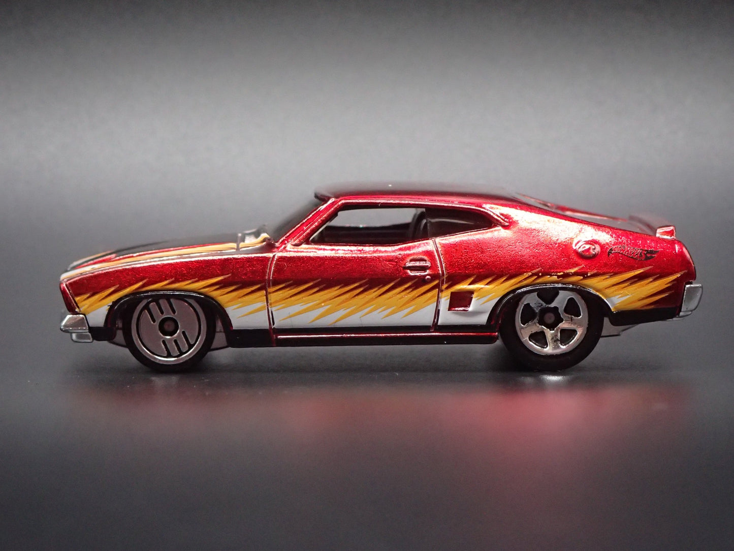 1973 73 FORD FALCON XB RED 1:64 SCALE COLLECTIBLE DIORAMA DIECAST MODEL CAR