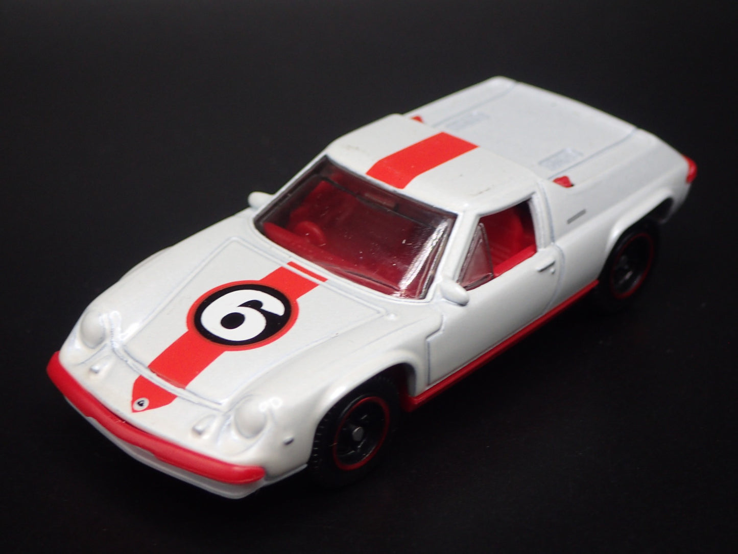 1966-1975 LOTUS EUROPA WHITE 1/64 SCALE COLLECTIBLE DIORAMA DIECAST MODEL CAR