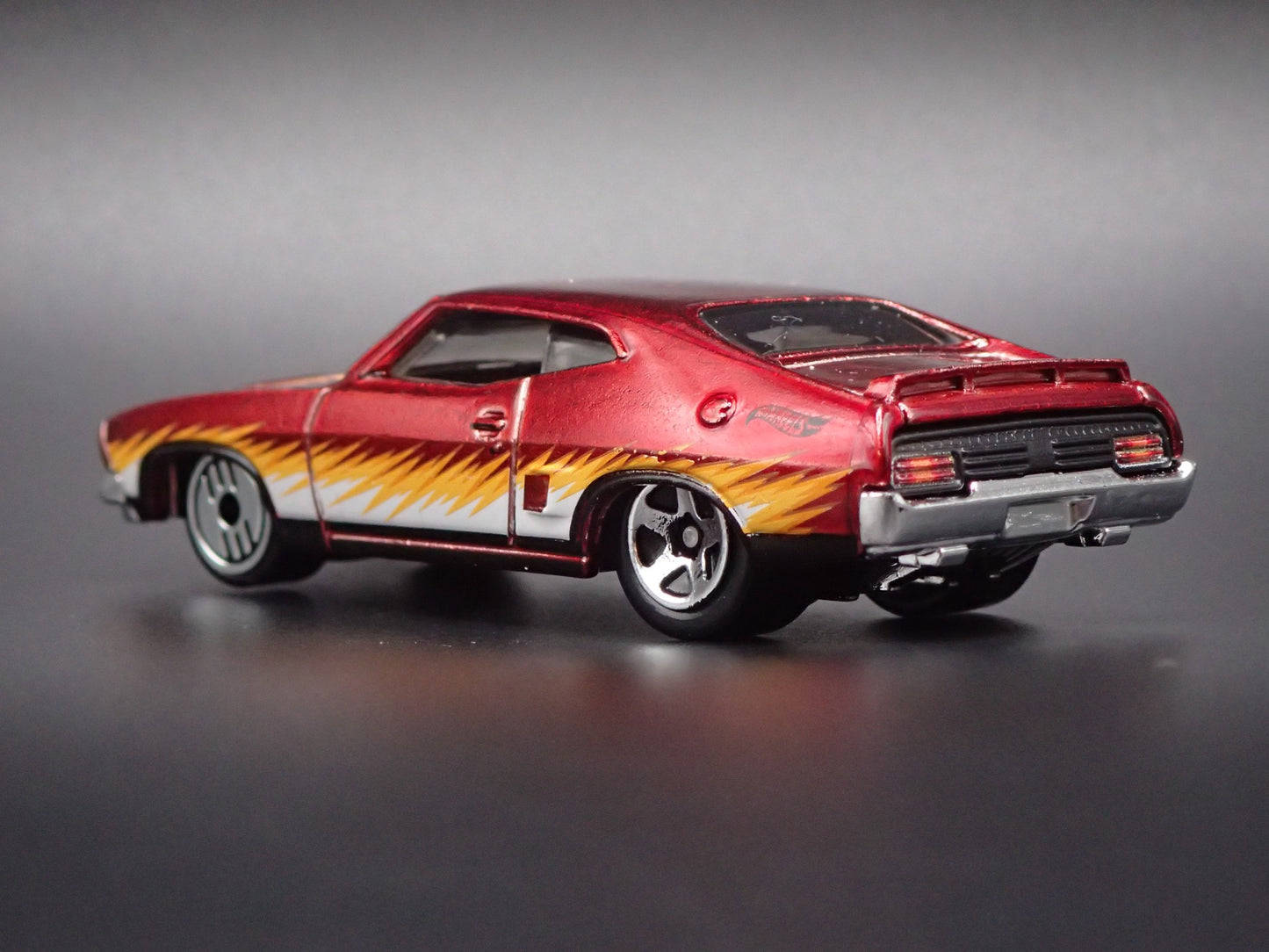 1973 73 FORD FALCON XB RED 1:64 SCALE COLLECTIBLE DIORAMA DIECAST MODEL CAR